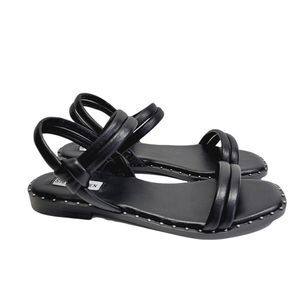 NWOT Steve Madden Jeeana Black Sandals size: 9